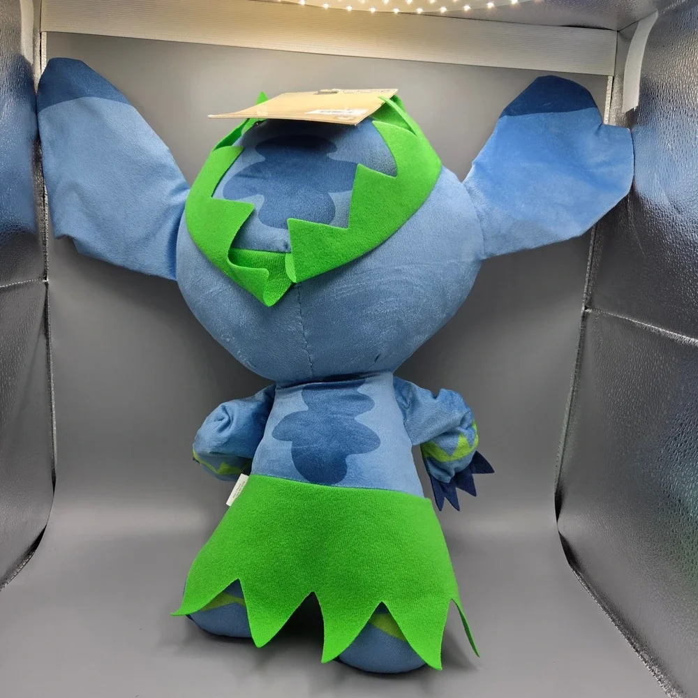 Disney Stitch Hula Plush Dog Toy Blue Green Lilo and Stitch Pets + People NWT